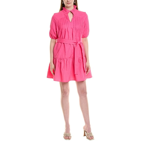 ESTELLINA womens  Mini Dress, l, Pink