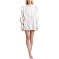 thumbnail image 1 of ESTELLINA womens  Mini Dress, l, White, 1 of 3