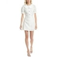 thumbnail image 1 of ESTELLINA womens  Mini Dress, s, White, 1 of 3