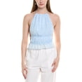 thumbnail image 1 of ESTELLINA womens  Top, l, Blue, 1 of 3