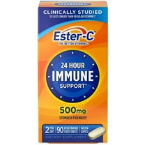 Ester-C 500mg Vitamin C Coated Tablets, Immune Support, Dietary ...