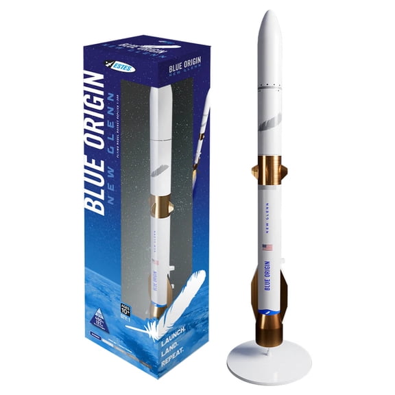 ESTES 9003 BLUE ORIGIN NEW GLENN FLYING MODEL ROCKET KIT EST9003