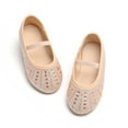 thumbnail image 1 of ESTINE Casual Mary Jane Flats for Toddler Girl Female Princess Dress Shoes Champagne 7M, 1 of 5