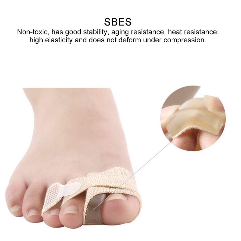 ESTINK 2pcs Hallux Valgus Braces Toe Orthopedic Correction Bunion Corrector Tape,Bunion Relief