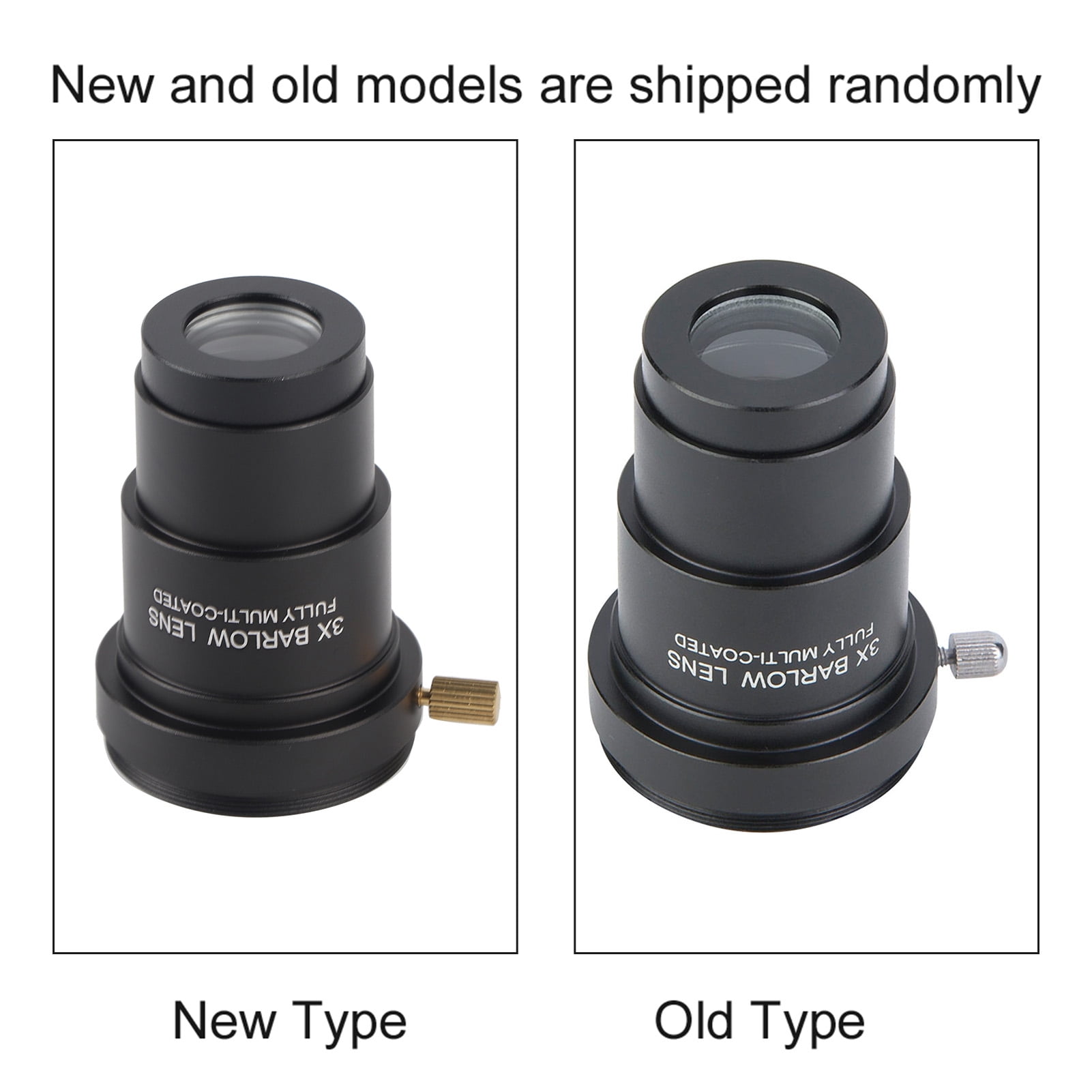 ESTINK Astronomical Telescope Eyepieces Lens, Lens Barlow Lens, For 1.