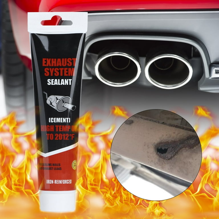 Stove Rope Adhesive Heat Resistant Glue Car Exhaust Pipe Repair Glue  Fireplace Boiler Pipe Stove Bonding Repair Parts - AliExpress