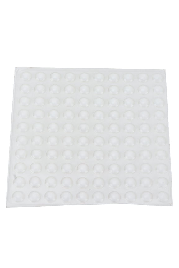 ESTINK Clear Rubber Pads,Buffer Feet Pads,100Pcs/Sheet Self Adhesive Pads Non Slip Transparent Buffer Pads For Table Chair Photo Frame Furnitures