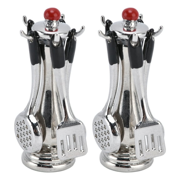 ESTINK Cooking Utensil Toy,Dollhouse Kitchen Accessories 1:12 Miniature Scene Mini Exquisite Cooking Utensil Toy Model For Above 3 Years Old,Kitchen Cooking Toy