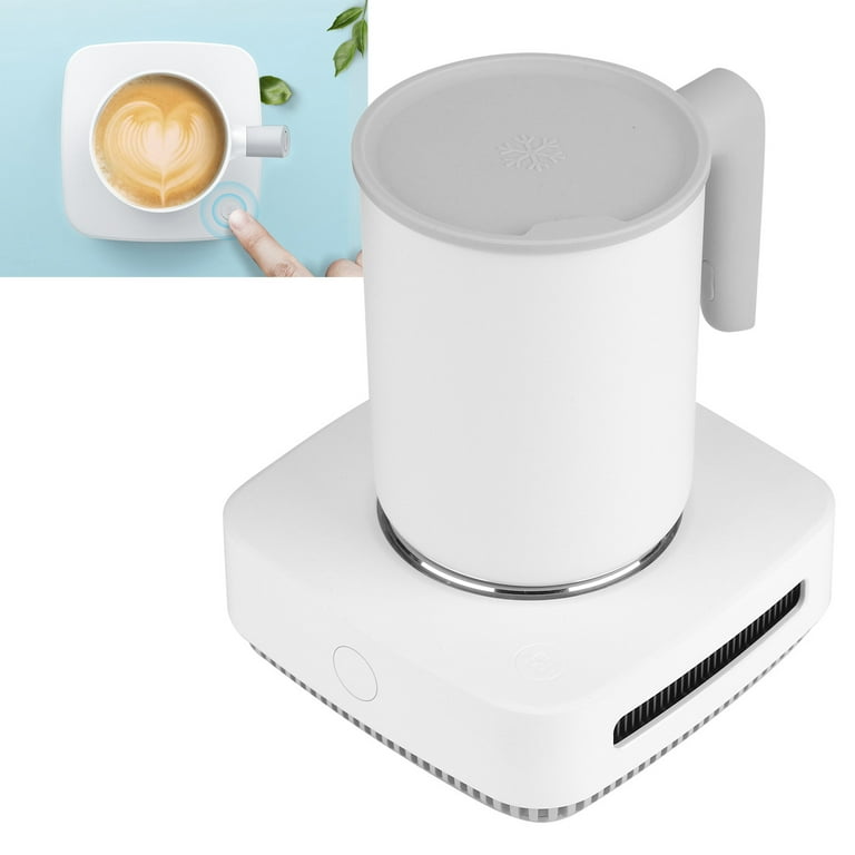 ESTINK Cup Warmer, Coffee Mug Warmer Cooler Desktop Electric Heating Cooling  Cup Mat for Home Office US 100-240V, Cup Cooler 
