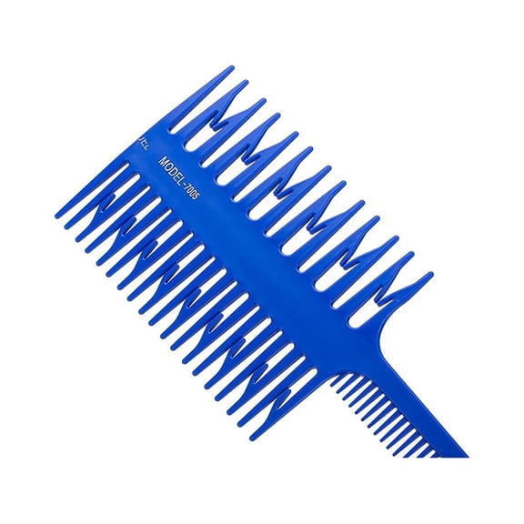 ESTINK Hair Dyeing Comb Hair Highlight Sectioning Comb Hair Tint Coloring Dye Styling Tools Blue