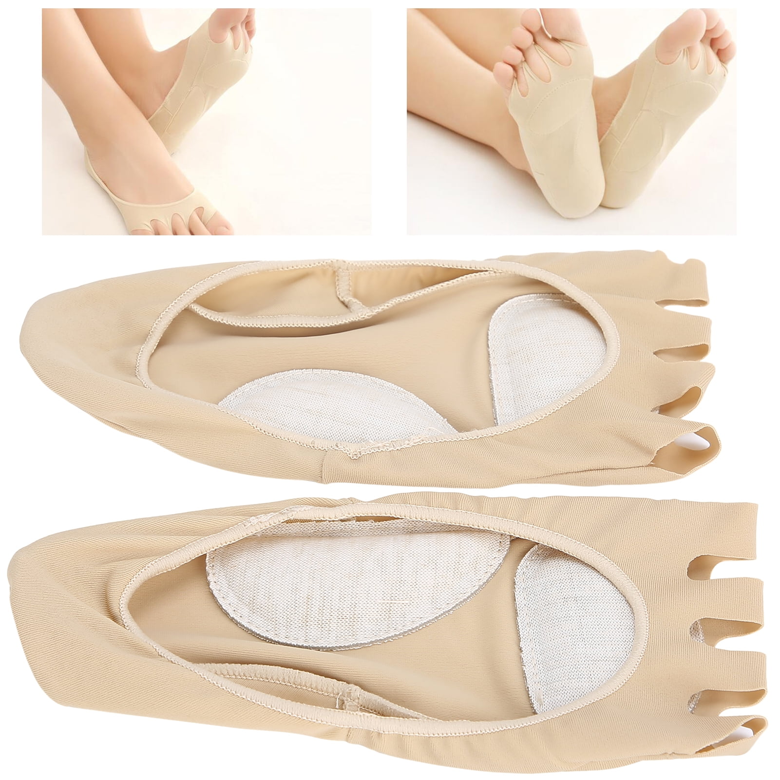 ESTINK Professional Breathable Toe Separator Socks Five Toe Socks For ...