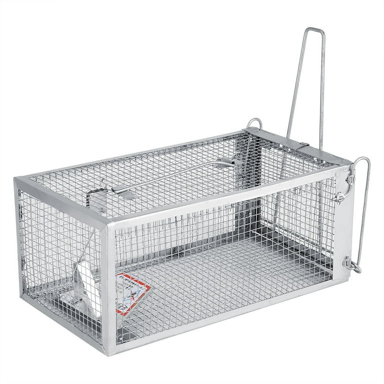 Gustave Rat Trap Cage Small Live Animal Pest Rodent Mouse Control Bait  Catch, Pest Trap Cage, Mouse Trap, Humane Live Cage Rat Mouse Trap  -11*5.5*4.3