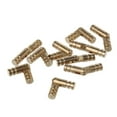 thumbnail image 1 of ESTONE 10PCS Gold Copper Brass Wine Jewelry Box Hidden Invisible Concealed Barrel Hinge, 1 of 5