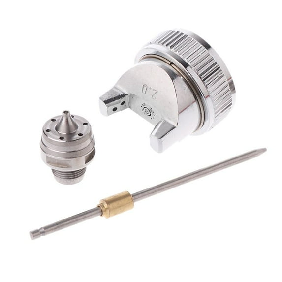 ESTONE 2.0mm Nozzle Kit Set Replacement Part For HVLP Spray Gun H-827 Han Pneumatic Ejection Paint