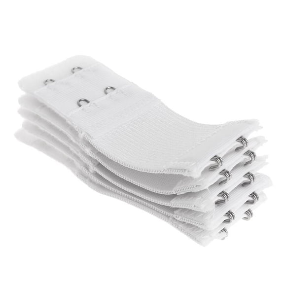 ESTONE 5Pcs Bra Extender 2 Hook Ladies Soft Bra Extension Strap Underwear Strapless