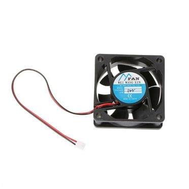 ESTONE 60mm×60mm×25mm DC 12V 24V 2-Pin Cooler Brushless PC CPU Case Cooling Fan 6025