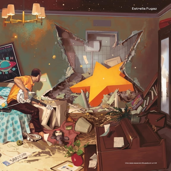 Estrella Fugaz Una Casa Espacial Dibujada en un A4 (Vinyl Record)