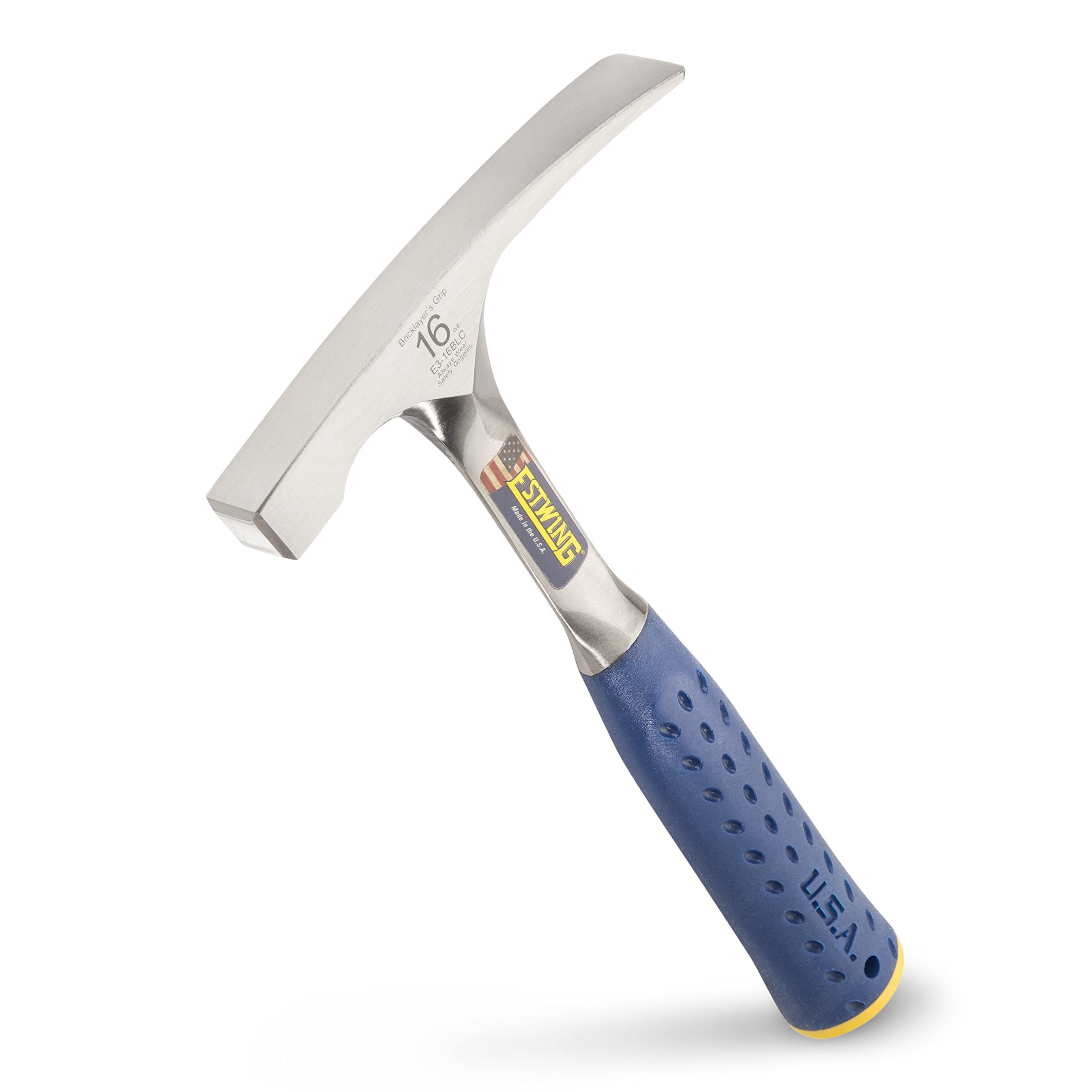 ESTWING Bricklayer's/Mason's Hammer - 16 oz Masonary Tool with Forged ...