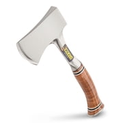 ESTWING Sportsmans Axe - 12" Camping Hatchet with Forged Steel Construction & Genuine Leather Grip - E14A