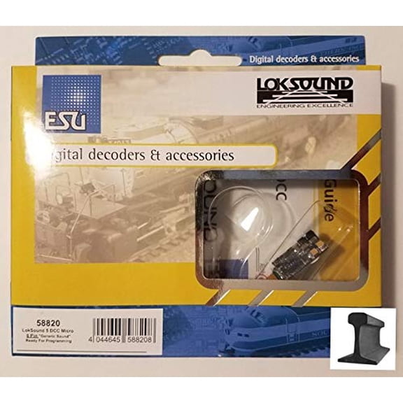 ESU 58820 LokSound V5.0 DCC Micro 8 Pin Decoder