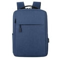thumbnail image 1 of ESULOMP Business Backpacks Bag for Travel Flight Fits 15.6 Inch Laptop with USB Charging Port Blue, 1 of 6