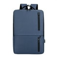 thumbnail image 1 of ESULOMP Travel Laptop Backpacks Business Slim Durable Laptops Backpacks with USB Charging Port Water Bag Gifts for Men & Women Fits 15.6 Inch Notebook Blue A, 1 of 8