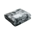 thumbnail image 1 of ESULOMP 63*51.2inch Warm Faux Weighted Blanke Soft Coral Fleece Double Sided Thick Throw Blankets Tie-Dyed Plush Conditioning Blanket for Sofa/Bed/Couch, 1 of 2