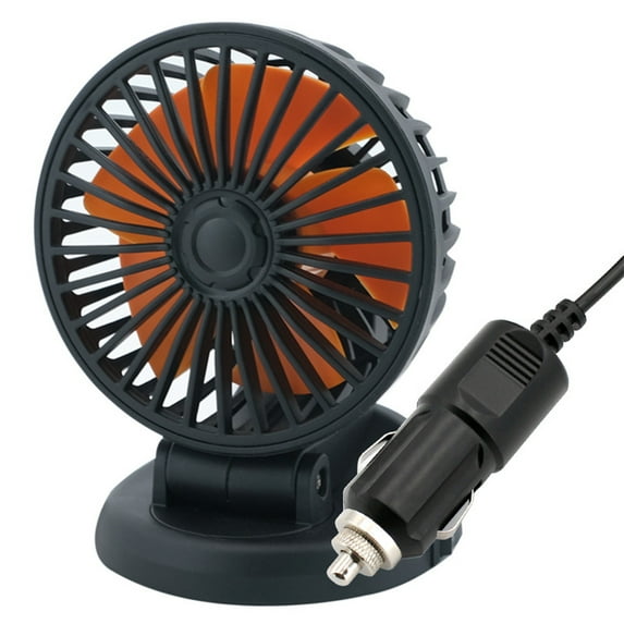 ESULOMP Automobile Fan, Truck, 12V Car, Universal Fan, Van, Large Wind Electric Fan for Cool Inside