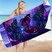 ESULOMP Beach Towel Quick Dry Sand Free Compact Lightweight Colorful Cloth Beach Towel Sandproof Beach Blanket Multi-Purpose Towel for Travel Swimming Pool 59"x27.5"