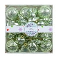 thumbnail image 1 of ESULOMP Christmas Balls Ornaments, 28Pcs Xmas Tree Decorations, 50mm/1.97" Shatterproof Christmas Tree Ornaments Hanging Ball for Holiday Wedding Party Decoration, 1 of 3