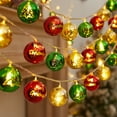 thumbnail image 1 of ESULOMP Christmas Lights Outdoor/Indoor, 1.5m Christmas LED Strings of Snowballs On Christmas Trees Decorative Lights for Indoor Gardens Decorative Lights for Street Layout Christmas Decorations, 1 of 3