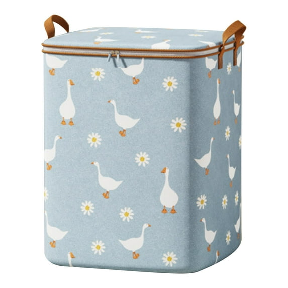 ESULOMP Clothes Quilt Storage Bag Home Large-capacity Quilt Storage Bag Dormitory School Moving Packing Bag Luggage Bag 18.9 x 18.9 x 29.53 inches