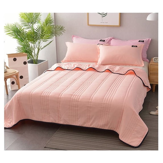 ESULOMP Cooling Blanket, Cool Summer Blanket for Hot Sleepers, Soft Comfy Lightweight Blankets for All Seasons, 79"x59" Queen Size Breathable Blanket, Best Gift for Women Men