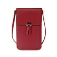 thumbnail image 1 of ESULOMP DGS Women Touchscreen Phone Bags, Mini Leather Mobile Phone Crossbody Bags Shoulder Handbag Wallet with Credit Card Slots, 1 of 2