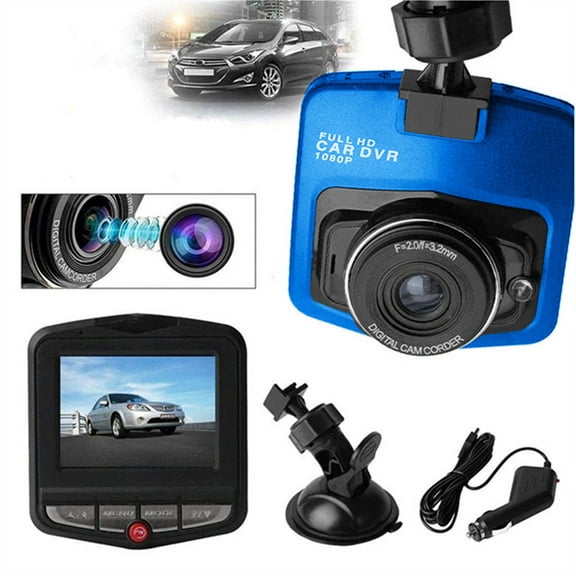 ESULOMP Driving Recorder 1080p Mini Night Vision Wide-angle Driving Recorder Rearview Mirror Video Equipment