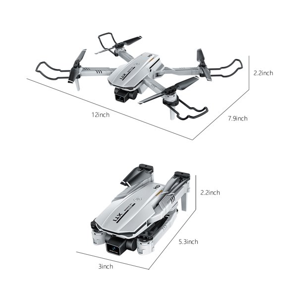 ESULOMP Drone with 1080P HD FPV Camera Remote Control Toys Gifts for Boys Girls with Altitude Hold Headless Mode Start Speed Adjustment