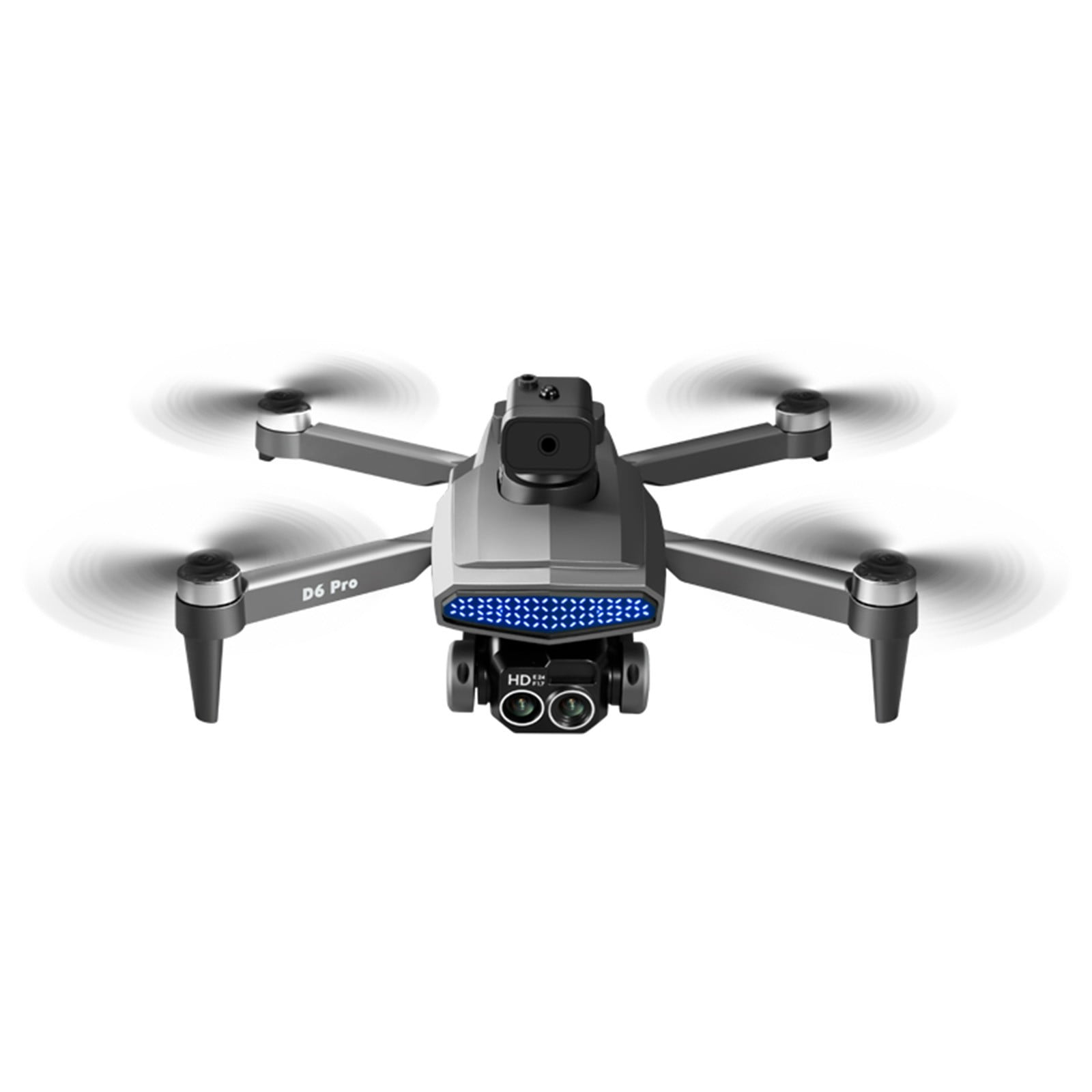 ESULOMP Dual-camera Folding UAV 4K HD Aerial Photography Drone,5G WIFI Transmission Drone,Brushless Motor,Mobile Phone Control,Multiple Flight Modes