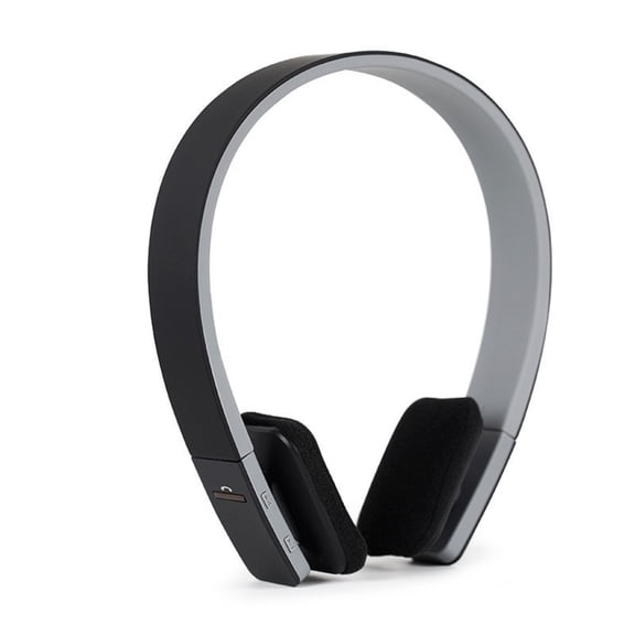 ESULOMP Over Ear Bluetooth Headphones Wireless Headset with Built-in Mic Active Adjust-able Angle Soft Earmuffs Retractable Holder Support Connecting Audio Cable
