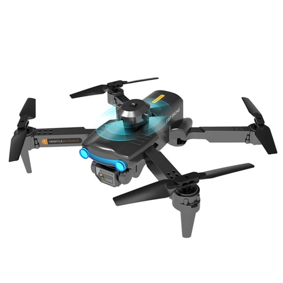 ESULOMP Foldable Drone with Dual 1080P WiFi Camera for Adults and Kids; Gesture Control RC Quadcopter with Batteries