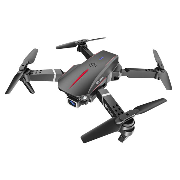 ESULOMP Folding Radio-controlled Aircraft Three Side Obstacle Avoidance UAV 4K Dual Camera High-definition Aerial Photography Quadcopter
