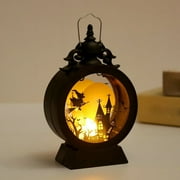 ESULOMP Halloween Decorations Halloween Decorations Wind Lights Decorations LED Electronic Candle Lights Halloween Bars Terrifying Decoration Hanging Decorations