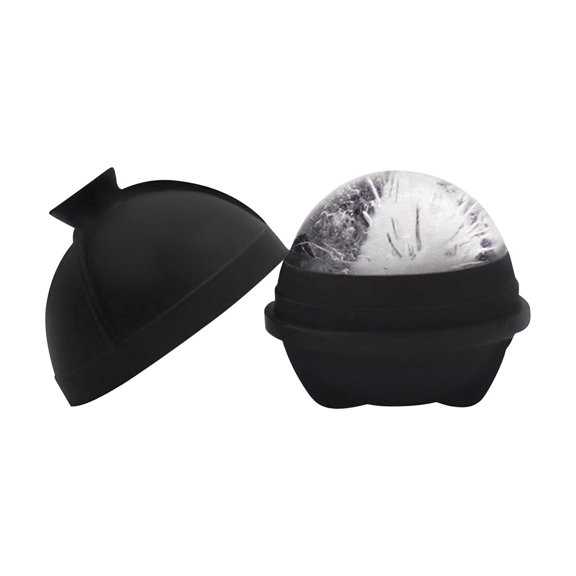 ESULOMP Ice Ball Whiskey Covered Ice Tray Large Ice Bar Round Sphere 6cm Household Bubble-free