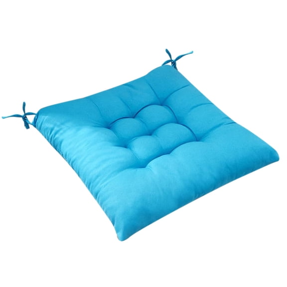ESULOMP Indoor Outdoor Garden Patio Home Kitchen Office Chair Seat Cushion Pads Sky Blue, 40 x 40cm