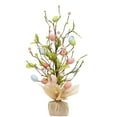 thumbnail image 1 of ESULOMP LED Illuminated Easter Decorative Tree Easter Decoration Scene Desktop Decoration 18in, 1 of 1