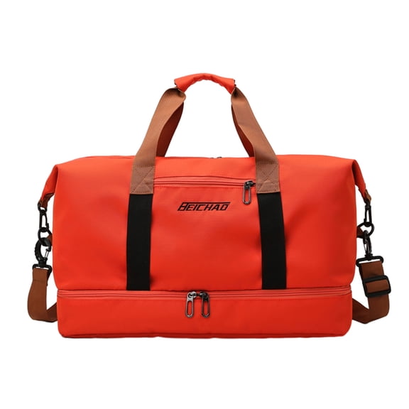 ESULOMP Large Travel Tote Bag,Expandable Gym Tote Bag,Carry On Overnight Bags for Women with Trolley Sleeve Wet Pocket,travel Duffel BagsTravel Bag,Sports Tote Gym 18.11 x 11.02 x 9.84 inches