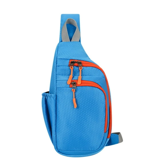 ESULOMP Men's Canvas Sports Waist Bag Casual Fashion Large Capacity Storage Waist Bag