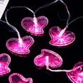 thumbnail image 1 of ESULOMP Mother's Day Multicolor Love Heart 10 LED Decorative String Lights, 1 of 2