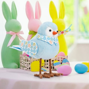 ESULOMP New Easter Dolls Resurrected Birds Decorations Window Displays Props Festive Decorations 6.3in