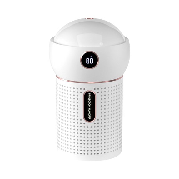 ESULOMP Night Light Humidifier for Kids, 630ml Cool Mist Humidifier for Kid Bedroom, 360°Rotation Projection , Whisper-Quiet, Waterless Auto-Off, Gift for Kids