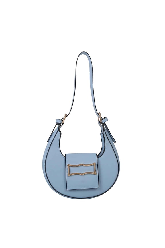 One Shoulder Crossbody Bag Leather Large Capacity Multi Compartment Women Bag